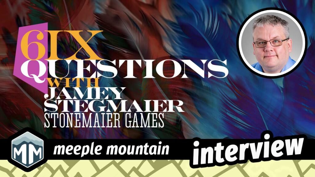 Six Questions with Jamey Stegmaier — Meeple Mountain