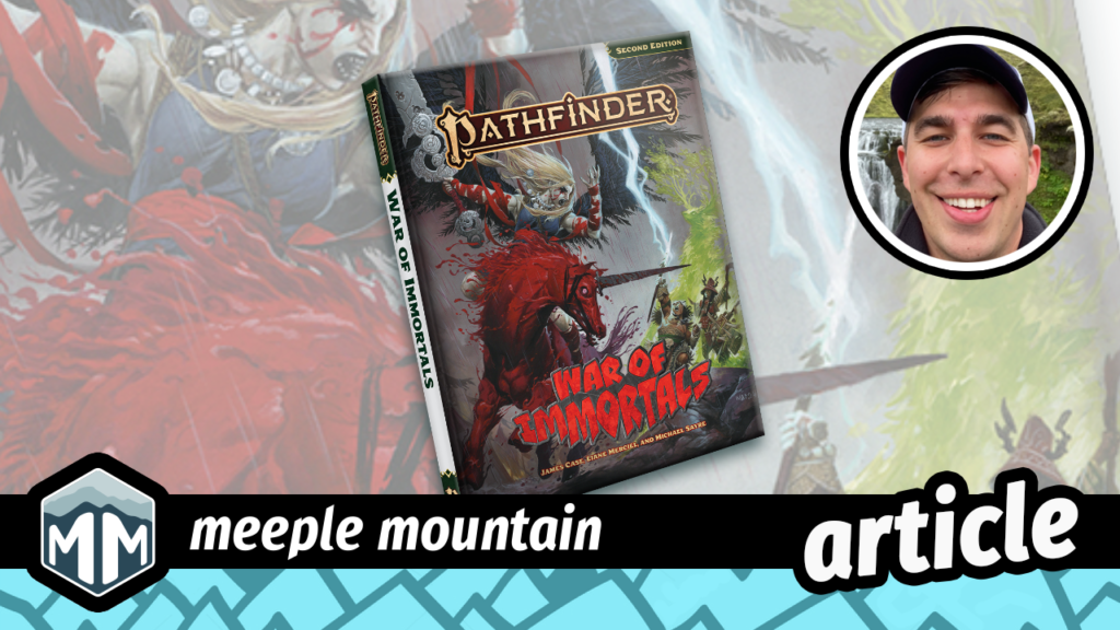 Pathfinder War of Immortals Preview — Meeple Mountain