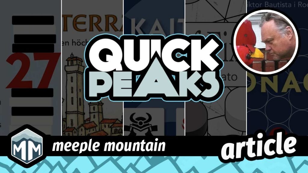 Quick Peaks – 27, Volterra, KAITŌ, Lines of Fixation, Blütentanz, Meridians, and Nonaga! — Meeple Mountain